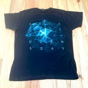 Metal Band Architects “Doomsday” 2018 North American Tour Concert Shirt - Large